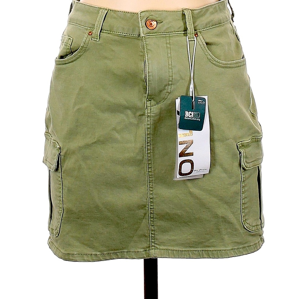 NWT ONLY CASUAL OLIVE/KHAKI SKIRT Size S